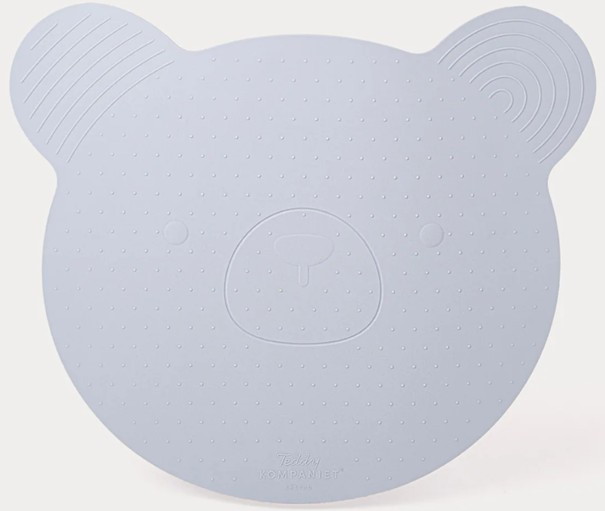 Badematte Teddy grau
