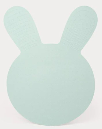 Badematte Hase grün