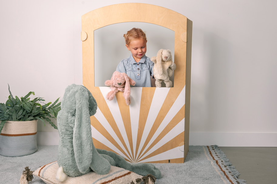 Ivory Hase Richie Handpuppe 26 cm