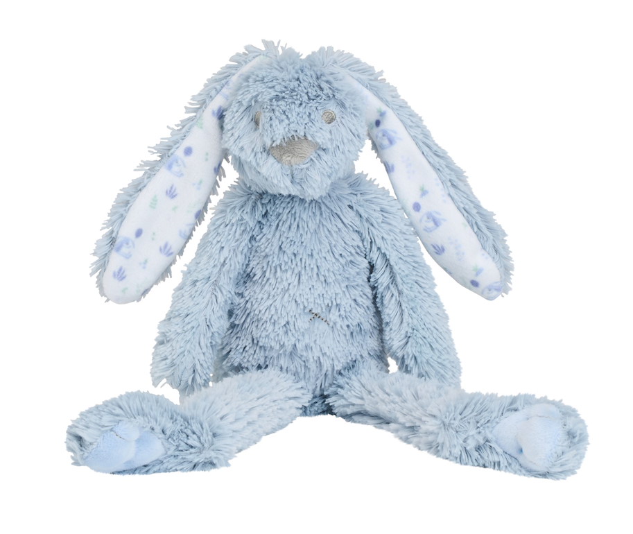 Tiny Blue Graphic Hase Richie 28 cm