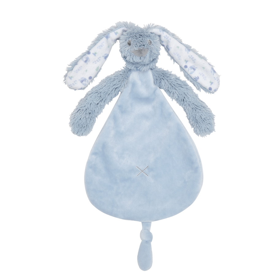 Blue Graphic Hase Richie Schmusetuch 25 cm