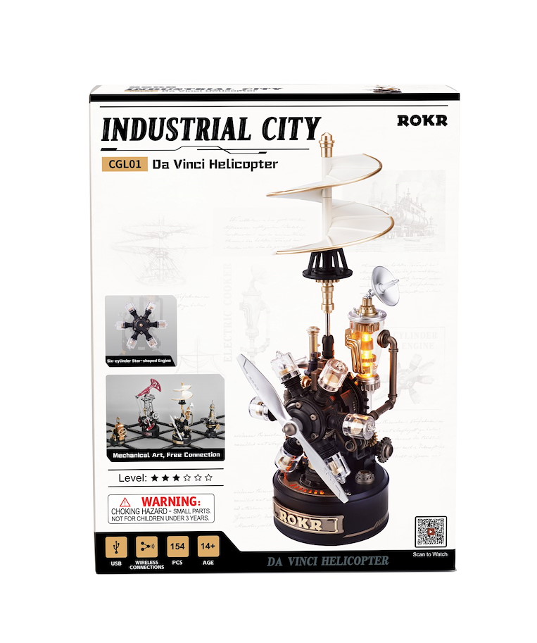 Bausatz 'Da Vinci Helicopter'
