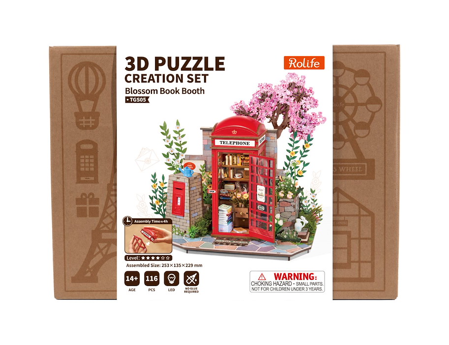 Modellbausatz 'Blossom Book Booth'