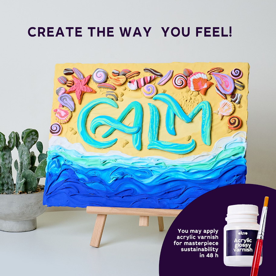3D Mal-Kreativset 'Calm'