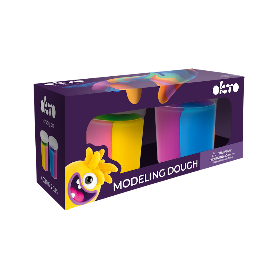 Okto Buntes Modellierset 2 Dosen
