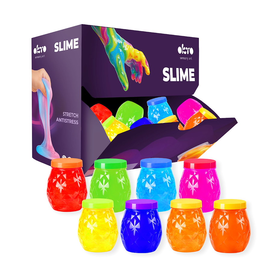 Antistress-Toy Slime 70 ml Ananas im Display
