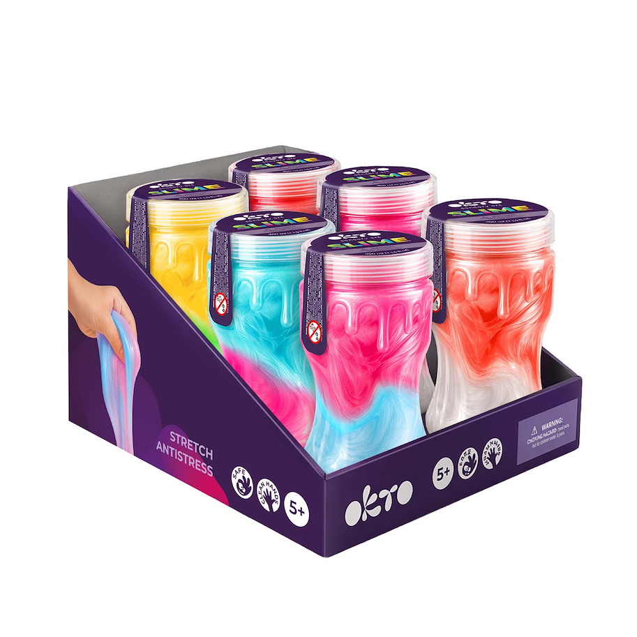 Antistress-Toy Glanz Slime 400 ml im Display