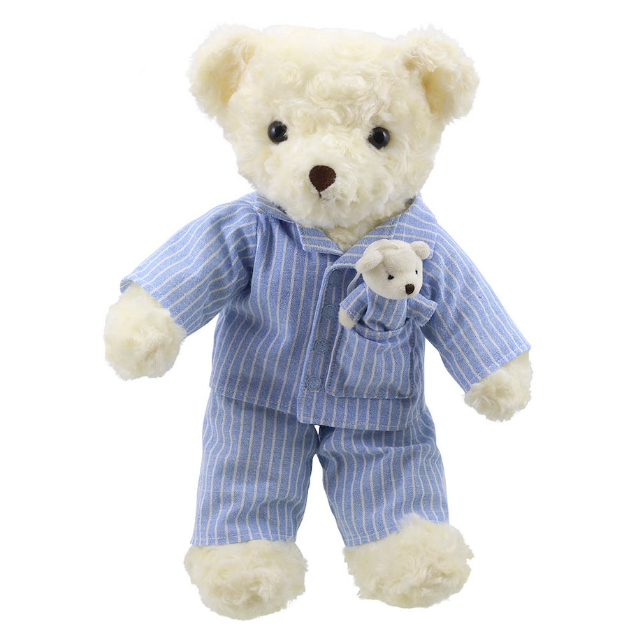 Wilberry Dressed Animals Bär im Pyjama 40 cm
