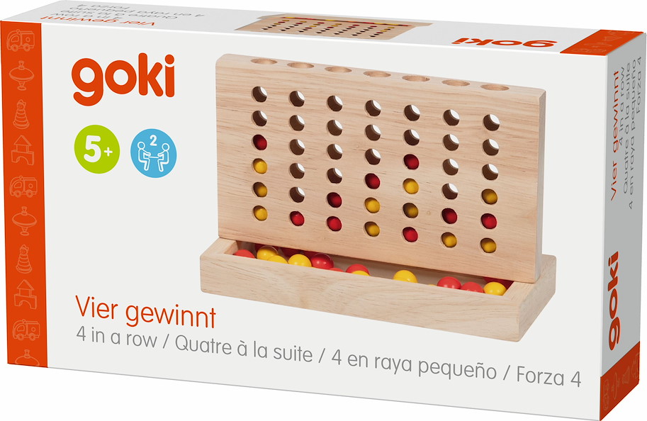 4 Gewinnt aus Holz