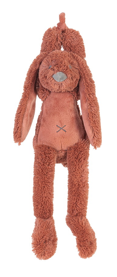 Spieluhr Hase Richie Dunkelrot
