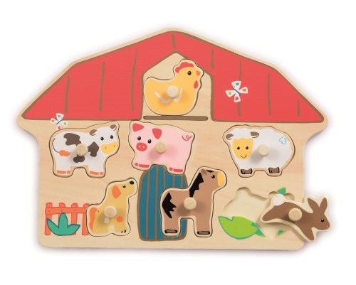 Steckpuzzle Bauernhof