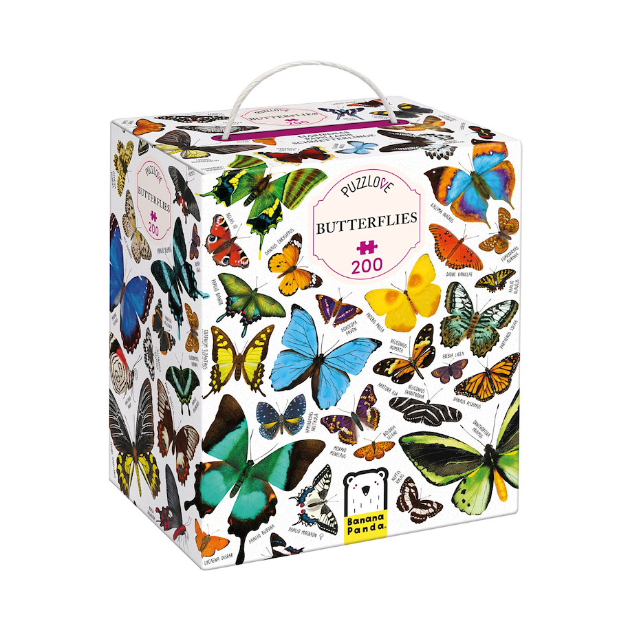 Puzzle "Puzzlover Butterflies" 7+