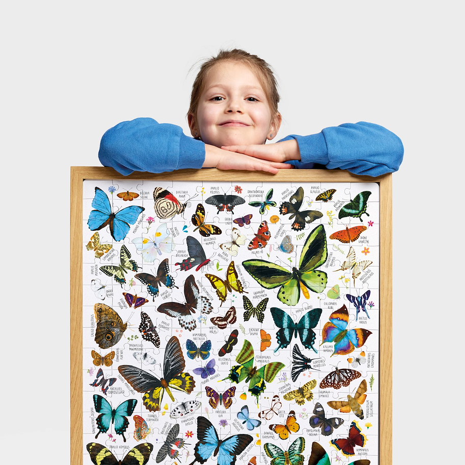 Puzzle "Puzzlover Butterflies" 7+