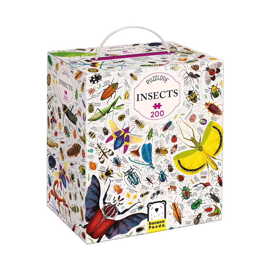 Puzzle "Puzzlover Insects" 7+