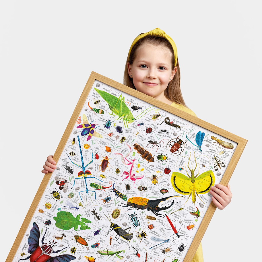 Puzzle "Puzzlover Insects" 7+