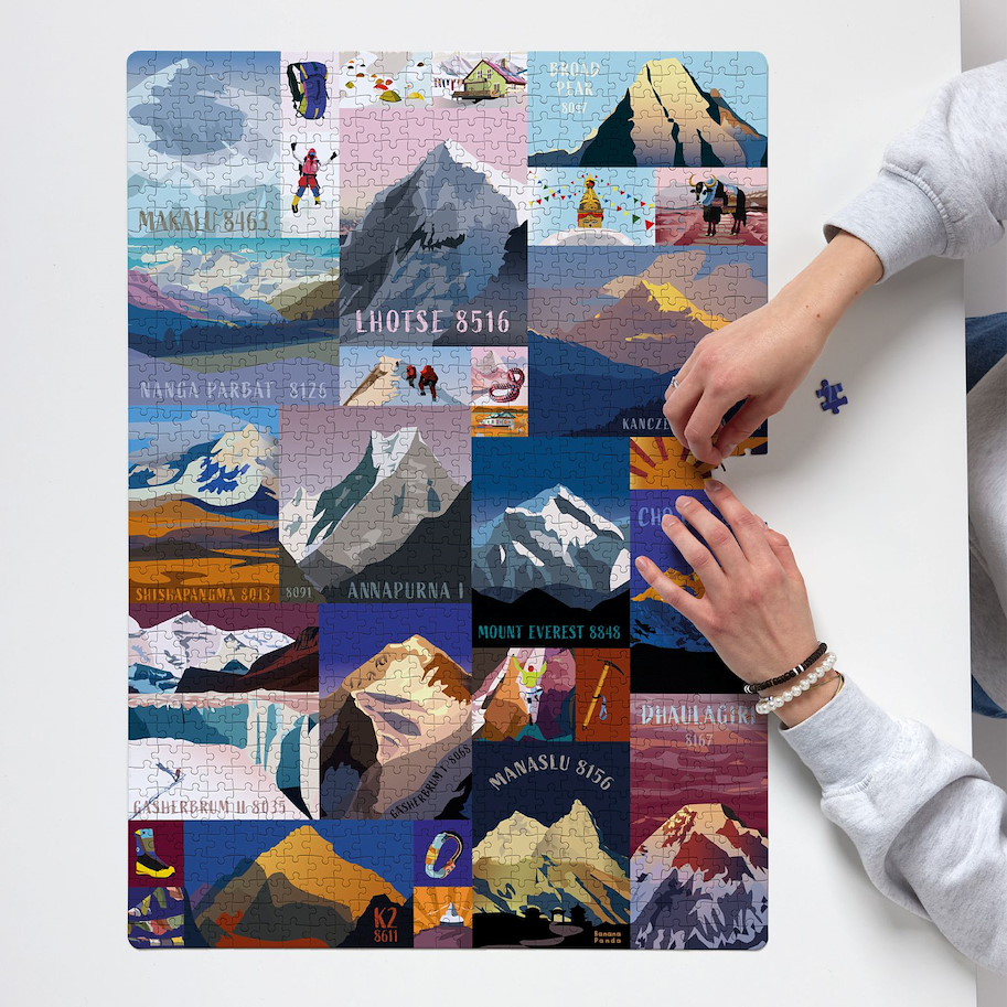 Puzzle "Puzzlover Mountains" 7+