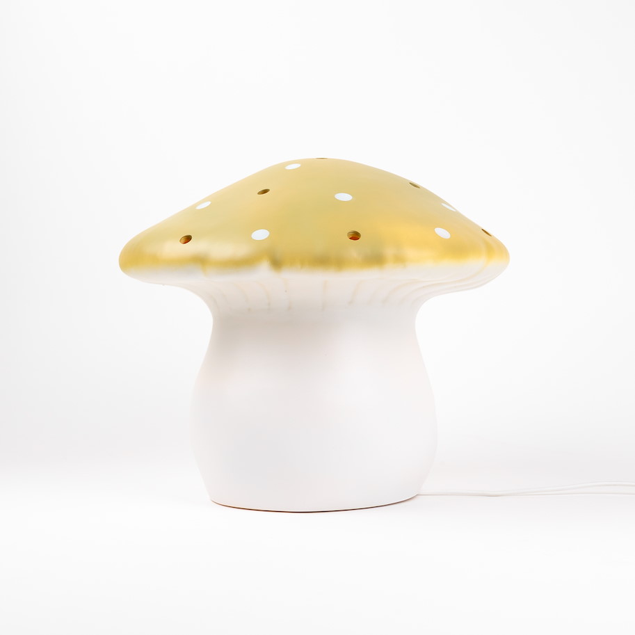 Nachtlicht grosser Pilz Zitronengras