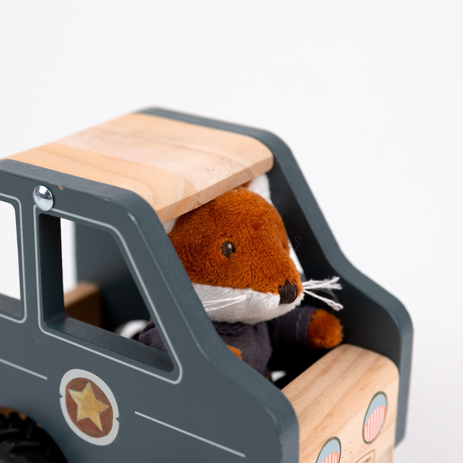 Polizeiauto klein mit Mini-Friend