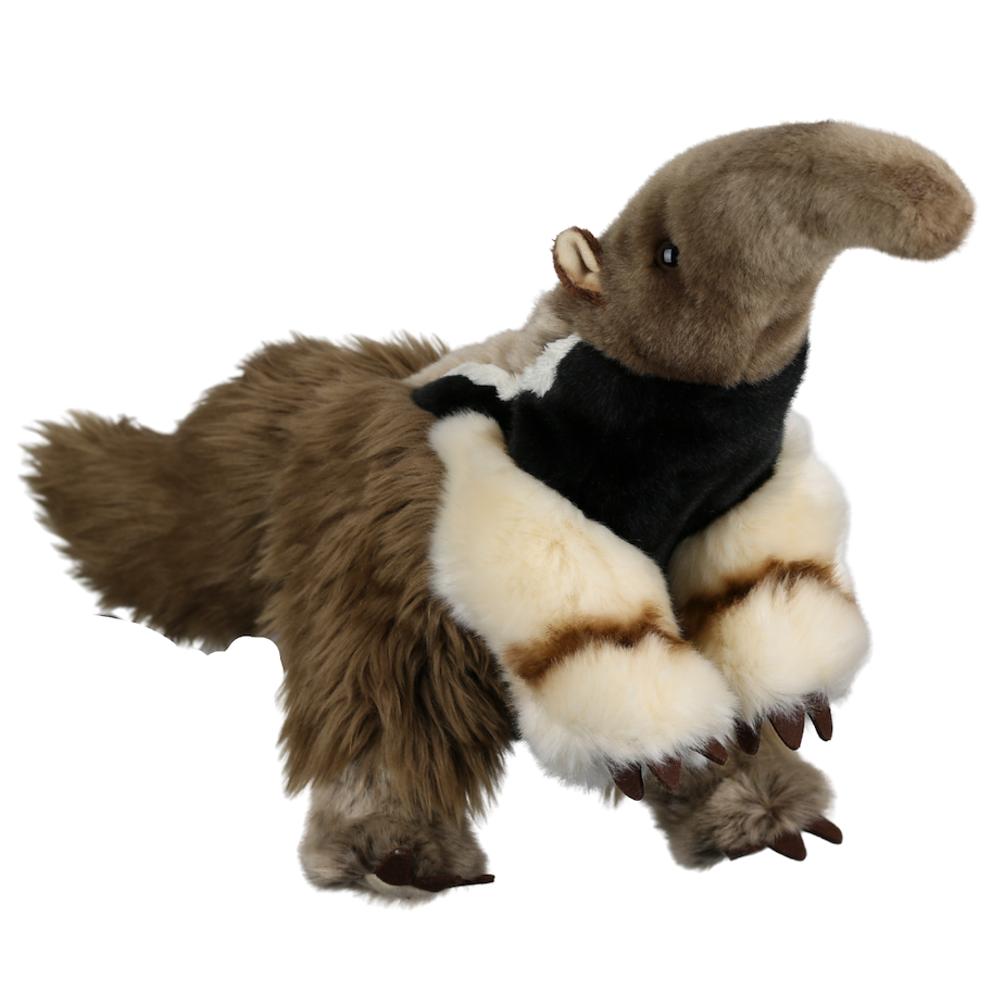 Full-Bodied Animal Puppets Ameisenbär 33 cm