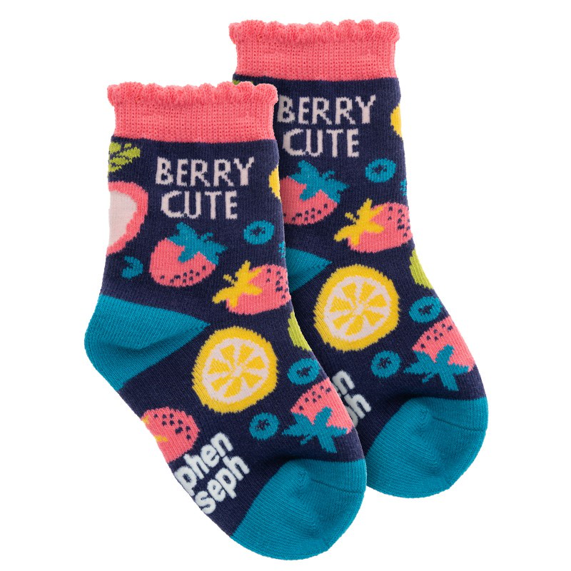 Kinder-Socken Früchte