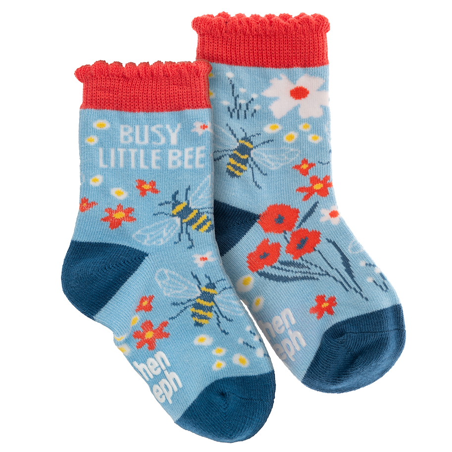 Kinder-Socken Bienen
