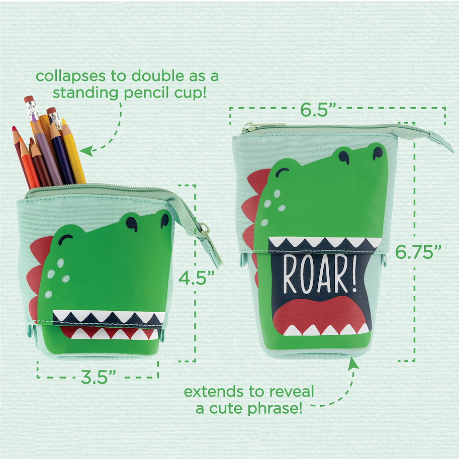 PopUp Stifte-Etui Dino