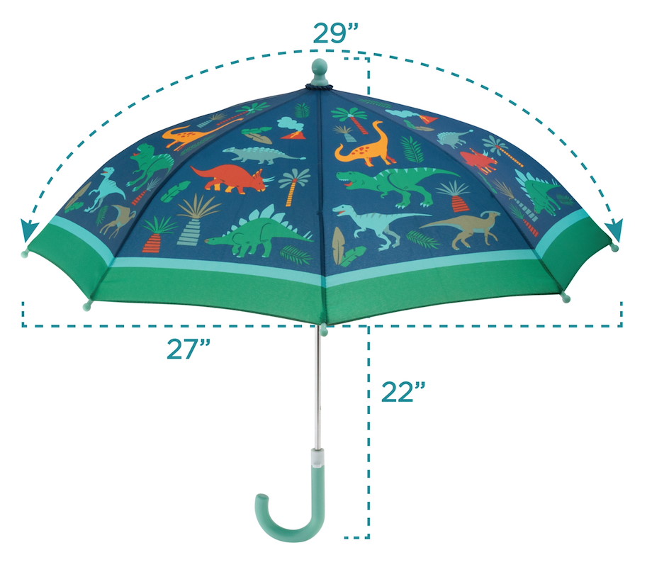 Kinder-Regenschirm Dino