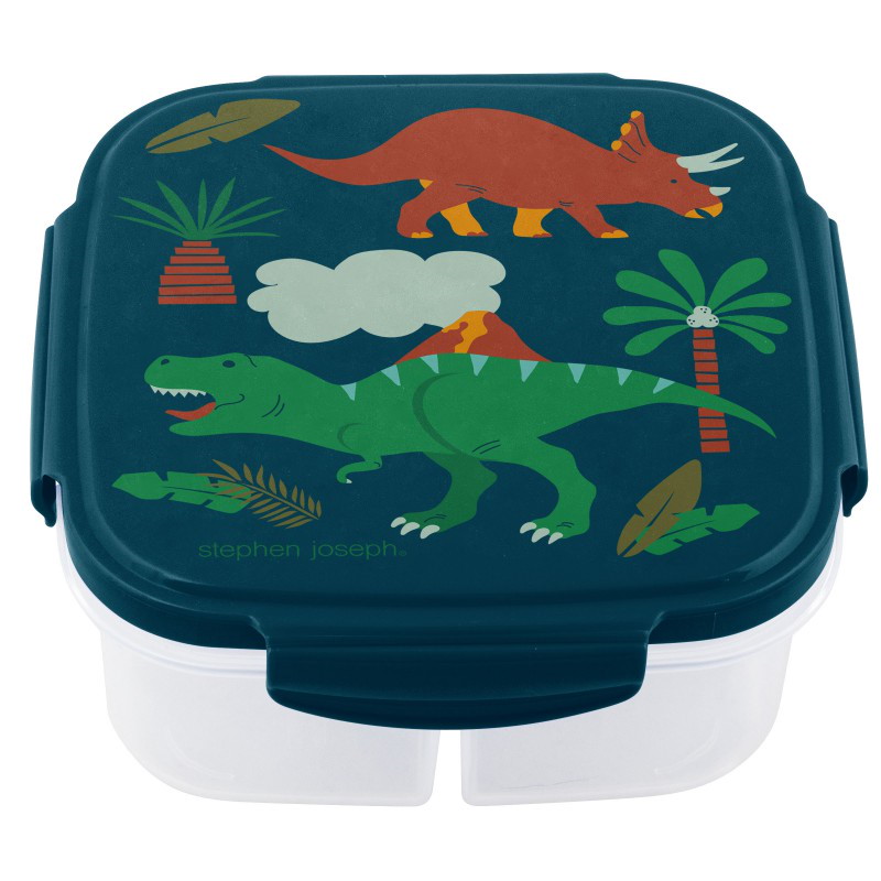 Snackbehälter Kühlakku Dino