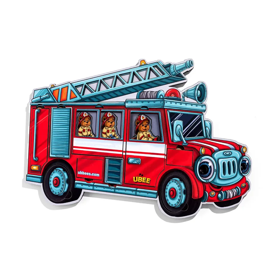 Formenpuzzle 'Bären-Feuerwehrleute'