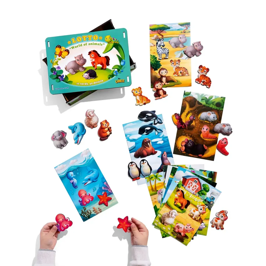 Lotto 'in der Tierwelt'