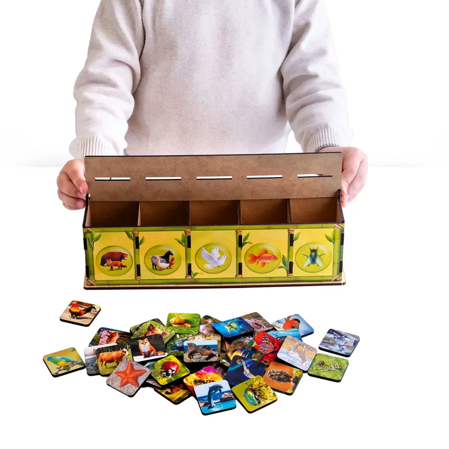 Sortierpuzzle 'Tiere'