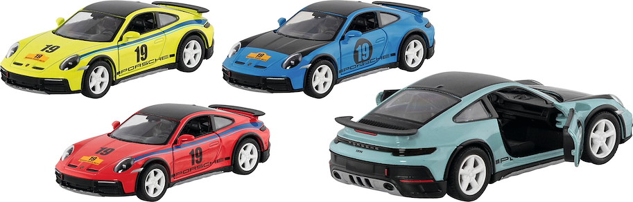 Porsche 911 Rallye, 4fach sortiert, 12er Display