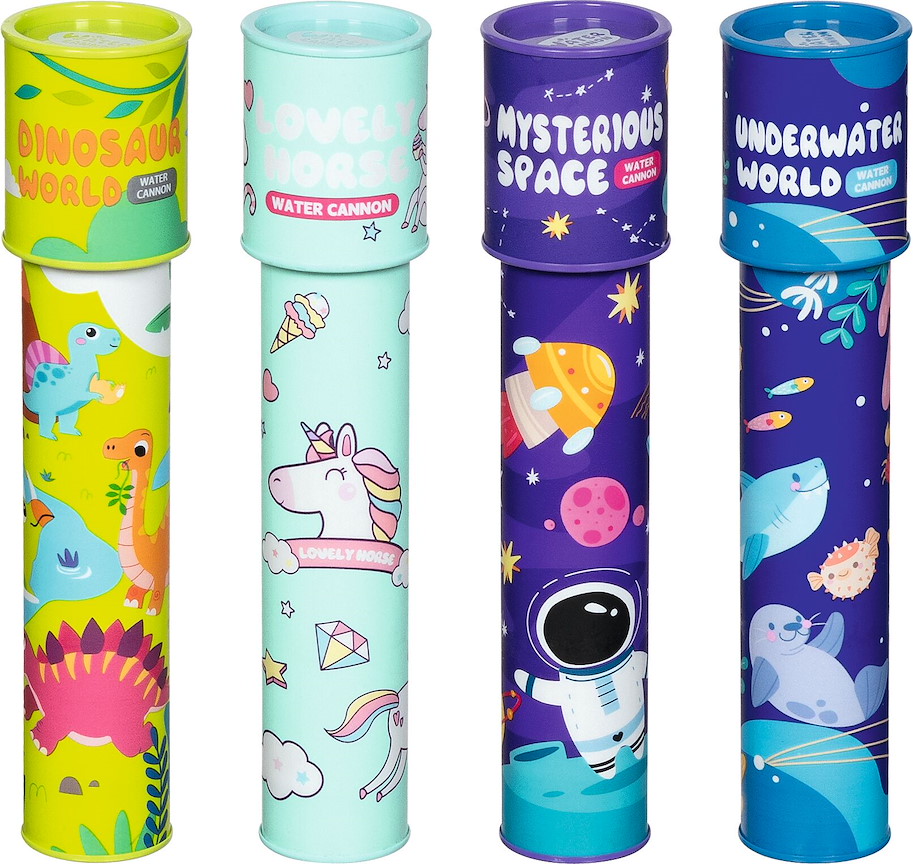 Wasserspritzer, 4fach sortiert, 12er Display