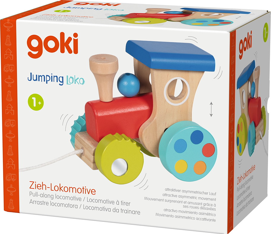 Zieh-Lokomotive Jumping Loko, per St