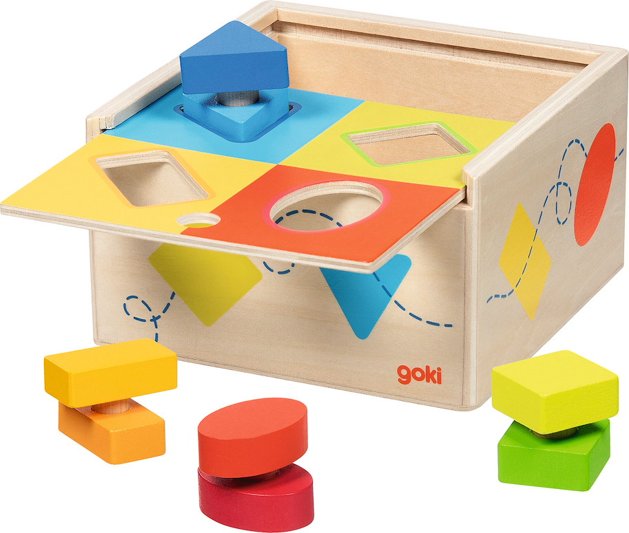 Sortbox mit verdrehten Teilen