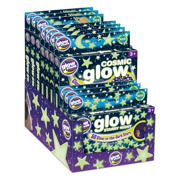 Leerer Display für 10 Glow-Artikel
