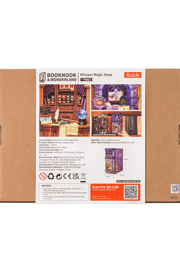 Holzbausatz 'WHISPER MAGIC SHOP'