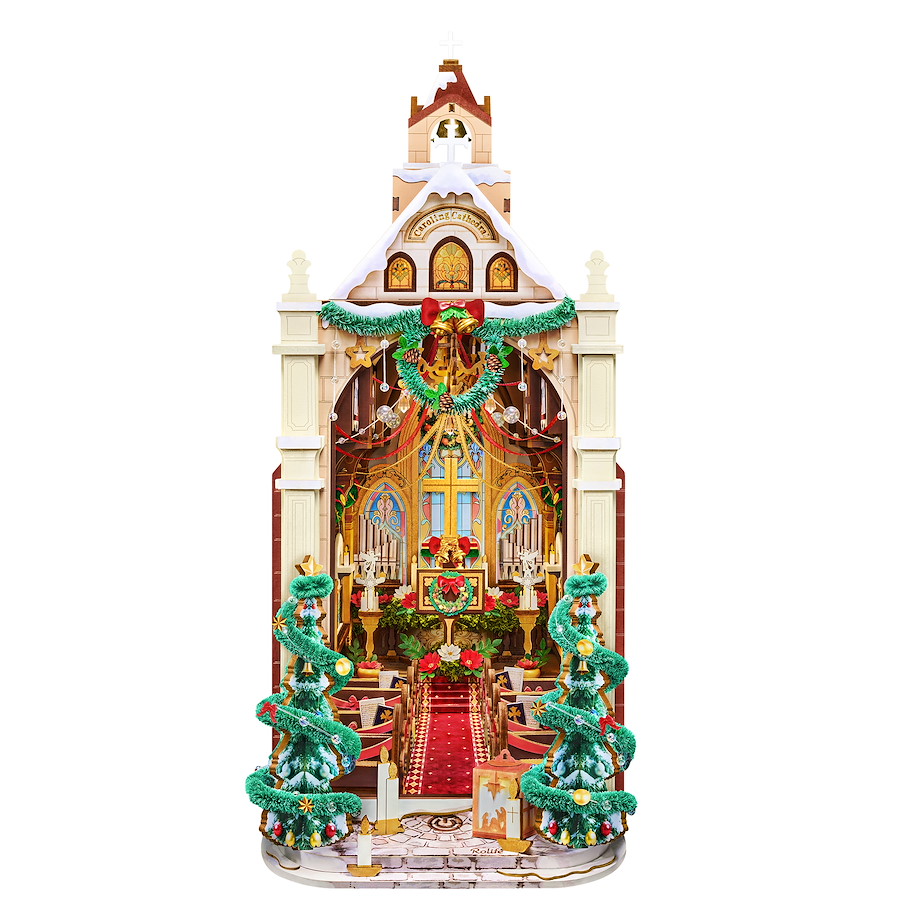 Holzbausatz 'CAROLING CATHEDRAL'