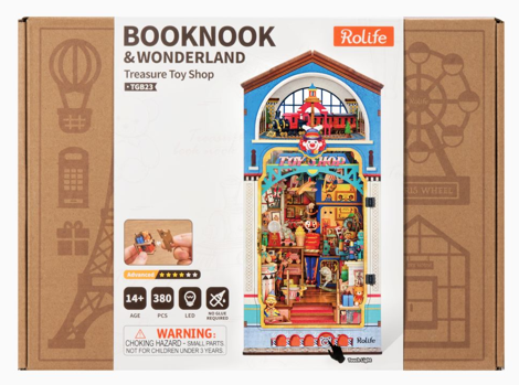 Holzbausatz 'TREASURE TOY SHOP'
