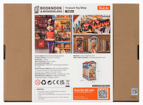Holzbausatz 'TREASURE TOY SHOP'