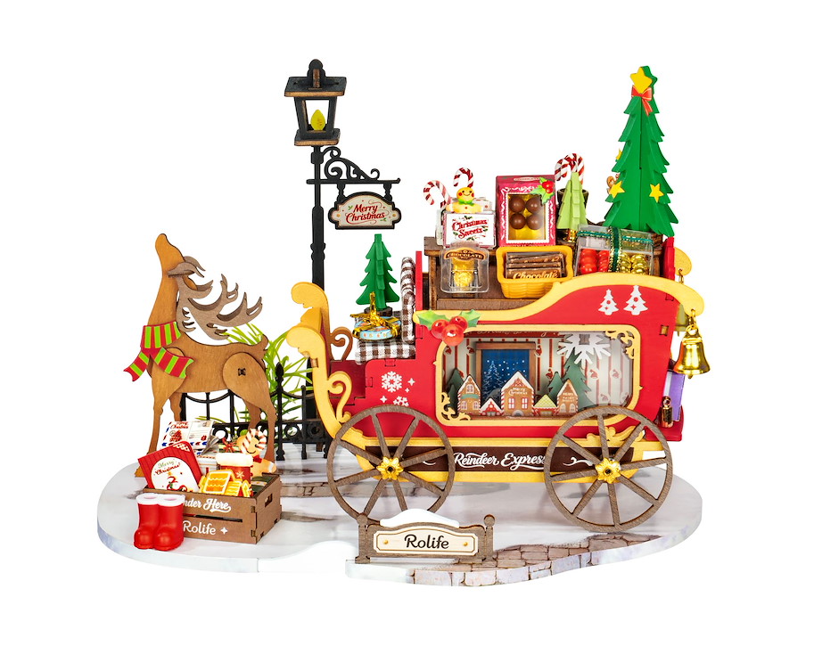 Modellbausatz 'Reindeer Express'