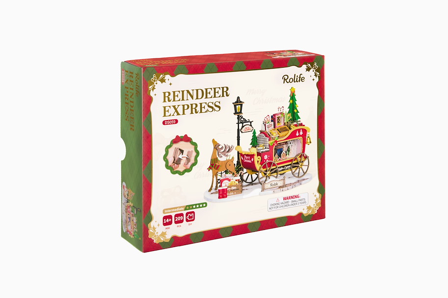 Modellbausatz 'Reindeer Express'