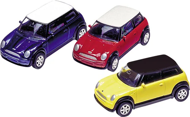 Mini Cooper (2001), Spritzguss, 1:60